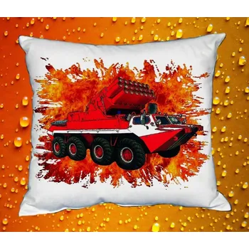 Polštář Polštářek pro hasiče GAZ (polštář s hasičským autem HASIČI)