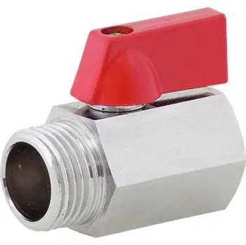 Vodovodní kohout Noname kohout kulový Mini 1/2"- závity vnitřní/vnější BMA-12 (ART6SM-12, BT1053-12)