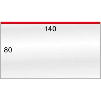 Sběratelství Lindner Ochranné obaly Rozměry: 140 x 80 mm