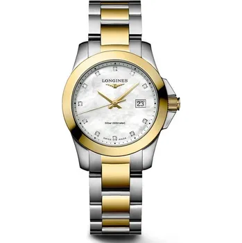 Hodinky Longines Conquest L3.376.3.87.7 + prodloužená záruka 5 let + možnost výměny do 90 dní + 5 let na výměnu baterie zdarma