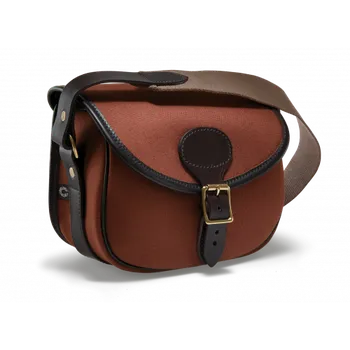 Příslušenství pro sportovní střelbu Croots Rosedale Canvas bavlněná kožená nábojová taška na 100 nábojů - Fox Tan