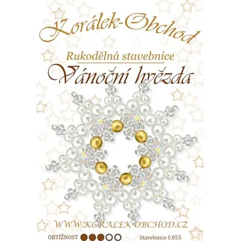 ostatní stavebnice STAVEBNICE Vánoční HVĚZDY číslo 055. Stavebnice obsahuje materiál na 2Ks VÁNOČNÍCH HVĚZD.