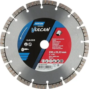 Řezný kotouč NORTON-CLIPPER Kotouče 230x22.23mm Norton Vulcan VULCAN TURBO LASER