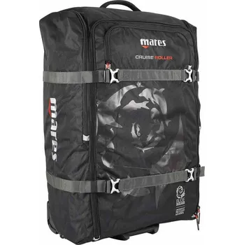 Cestovní taška Taška Mares CRUISE BACKPACK ROLLER 128 L new - černá