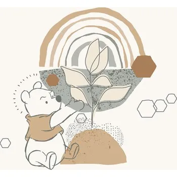 Fototapeta Fototapeta vliesová IADX6-048 Winnie Pooh Grow 300x280 cm