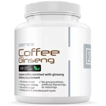 Zerex Ženšen Káva - lepší paměť a více energie
