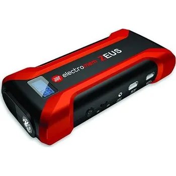 Nabíječka autobaterie Multifunkční nabíječka 3v1 booster ELECTROMEM ZEUS