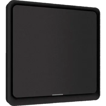 vypínač IMMAX NEO SMART vypínač 1tlačítkový černý Vypínač, pro chytrý dům, 1tlačítkový, Wi-Fi, Tuya, 230V, černý 07569L