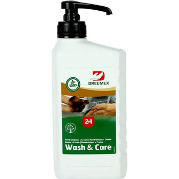 Dreumex Wash&Care 2in1, 1L mycí pasta na ruce s krémem včetně pumpičky
