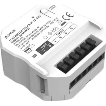 LED páska PANLUX CONTROLLER CLICK RGB 12-48V SMART Tuya Wifi