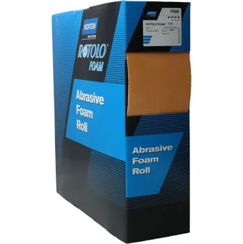 Brusný papír NORTON-CLIPPER Antiloading Standardní role Pěnový samosvorný 115mm x25m Zr 500 Norton A295