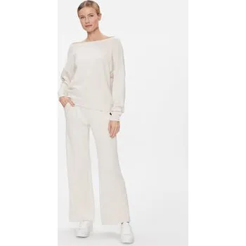 Dámské kalhoty DKNY Sport Kalhoty z materiálu DP3P3339 Écru Wide Leg S