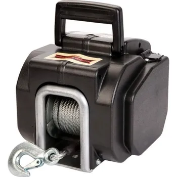 lanový naviják DRAGONWINCH Elektrický přenosný naviják DWP 3500, 1587 kg, Ocelové lano, Dragon Winch