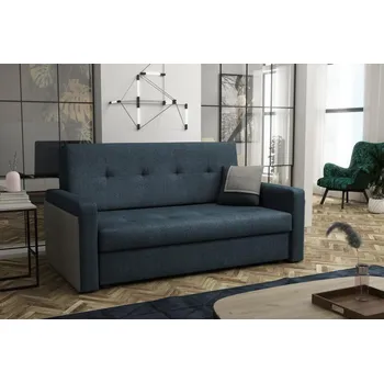 Pohovka Falco Rozkládací křeslo Vivian Mel III modrá/šedá