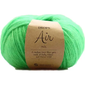 Příze Drops Air Mix 43 papouščí zelená