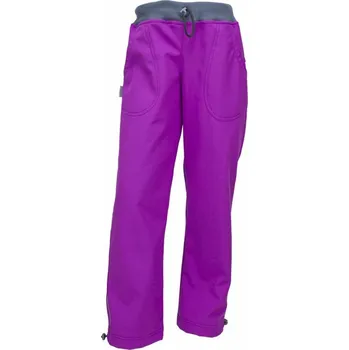 Dívčí kalhoty Fantom zimní softshellové kalhoty do nápletu - orchidej Velikost: 98
