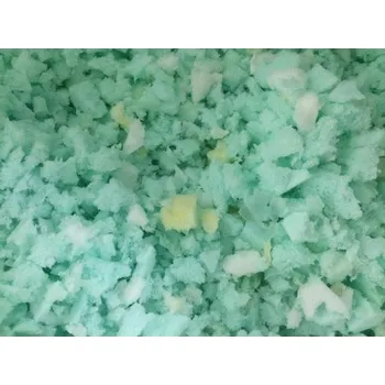 Montážní pěna Líná pěna - paměťová pěna drcená mix barev