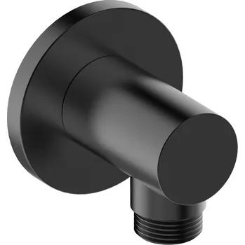 Sapho Vývod sprchy, kulatý, černá mat