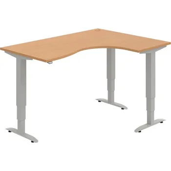 Kancelářský vozík HOBIS trigon elektr.stavitelný stůl stand.ovlad. - MST 3 2005 L, buk + doprava zdarma