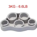 Posilovač prstů | odporová guma - světle šedá