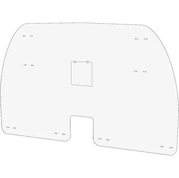 Prodejní regál Ochranná přepážka taxi - Škoda Superb