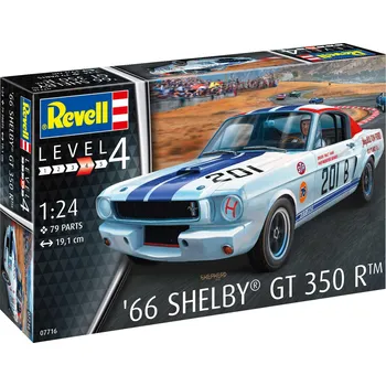 Plastikový model Plastic ModelKit auto 67716 - 1965 Shelby GT 350 R (1:24)
