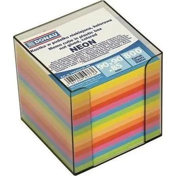 bloček barevný 9x9x9 cm v plastové krabičce