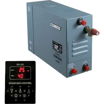 Parní generátor Keya KSA, vyvíječ páry pro saunu s ovládacím panelem KS-150 - Parní generátory KSA 40: 4 kW | 230V