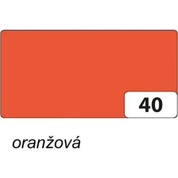 Barevný papír Folia - Max Bringmann Barevný papír - jednotlivé barvy - 220 g/m2, 50x70 cm Barva: oranžová