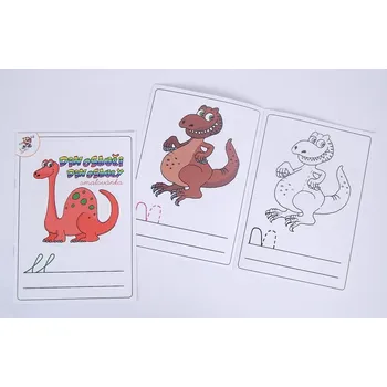 omalovánky Mičánek Omalovánky A5 Dinosauři/ PO2231MIK 49842