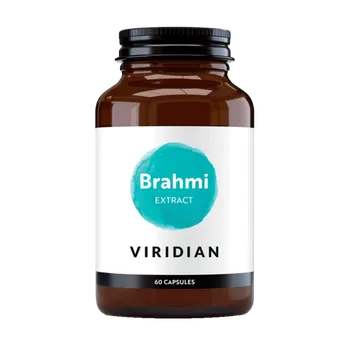 Přípravek na podporu paměti a spánku viridian Brahmi Extract 60 cps.