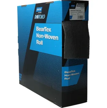 Brusný kotouč NORTON-CLIPPER Role, netkaná textilie 115mm x10000m Ultra Jemný Šedá Norton ROTOLO
