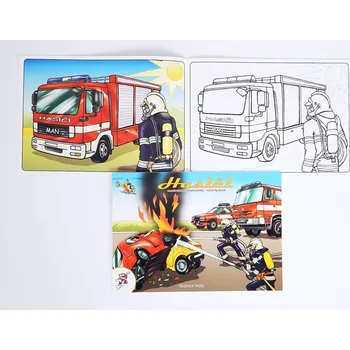 omalovánky Mičánek Omalovánky Hasiči 4238