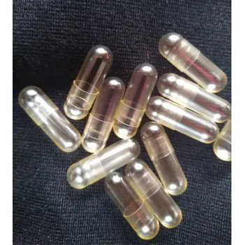 Želatinové kapsle vel. 1 natural 1000 ks