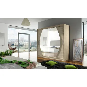 Šatní skříň Falco Skříň Berger IV dub sonoma