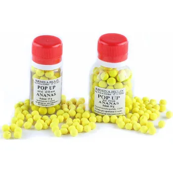 Boilies Krmiva Hulín Boilies POP UP Mini Ananas Ø 8 mm 30 g
