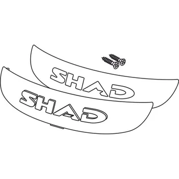 Zavazadlo na motocykl SHAD Reflexní prvky D1B26CAR průhledný pro SH26