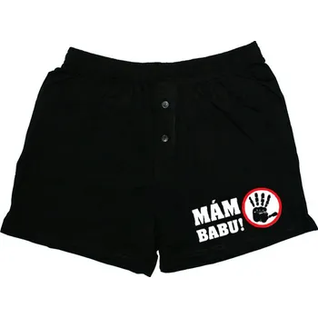 Trenýrky Pánské trenýrky Mám babu! - velikost XXL