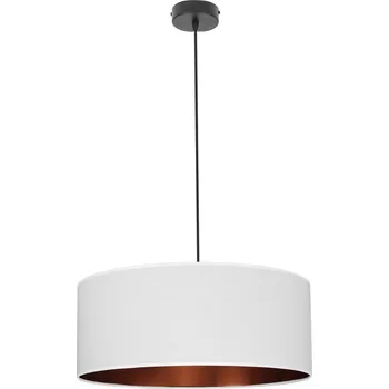 Závěsné svítidlo Shade, 1x textilní stínítko (výběr ze 2 barev), (výběr ze 2 barev konstrukce), (fi 50cm), c