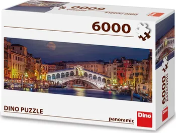 Puzzle Dino Panoramatické puzzle Most Rialto 6000 dílků