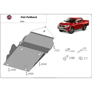 Kryt motoru Kryt pod motor MITSUBISHI L 200 Platform/Chassis (MQ) - Plech - 8595698042057