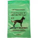 HAFYSO Sáčky na psí exkrementy zelené…