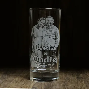 Sklenice Sklenička na limonádu s fotkou 0,33l 113.000