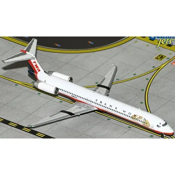 Plastikový model Gemini - McDonnell Douglas MD-82, Trans World Airlines "1995s", USA, 1/400