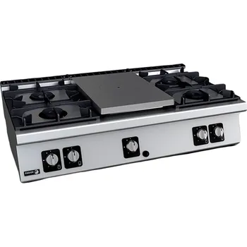 Sporák FAGOR C-G750 SPORÁK PLYNOVÝ S PLOTNOU +4 hořáky