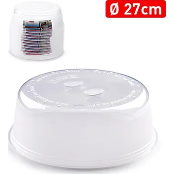 Příslušenství pro troubu PlasticForte Kryt do mikrovlné trouby 27cm