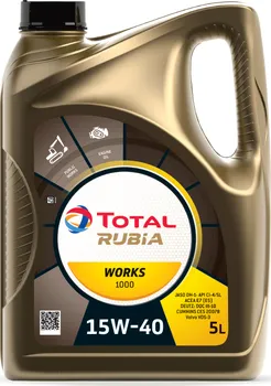 Motorový olej TOTAL Rubia Works 1000 15W-40