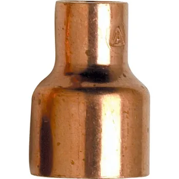 Fitinka CU 5243 Měděná pájecí vsuvka redukovaná I x A (pro k pájení, letovací - měď) - 15a x12 CU.5243