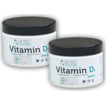 Hi Tec Nutrition 2x Health Line Vitamín D3 2000IU 90 tablet