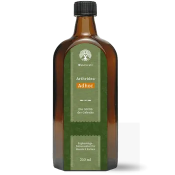 Kloubní výživa pro psa a kočku Waldkraft Arthridea Adhoc - rychlá podpora kloubů (250 ml)